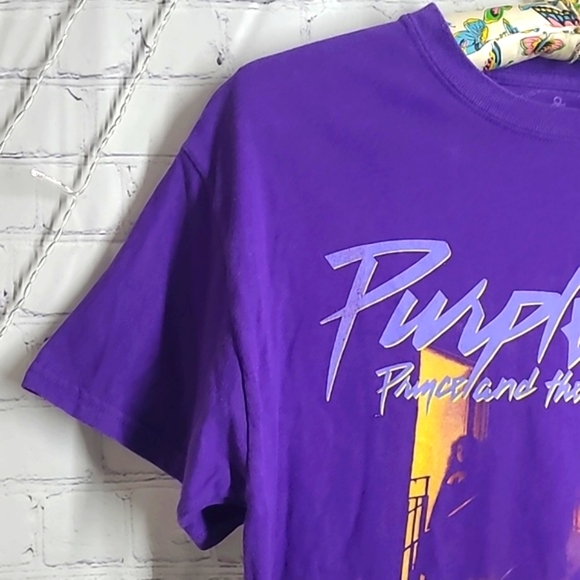 Vintage Y2K Official Prince Purple Rain Violet Tee Tshirt Unisex Size Medium - Picture 10 of 15